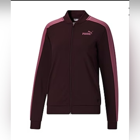 PUMA WOMENS CONTRAST TRICOT JACKET - Picture 1 of 6